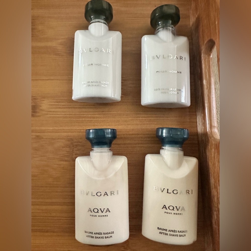 BVLGARI Homme Travel Set - Brand New after Shave and lotion - Picture 3 of 3